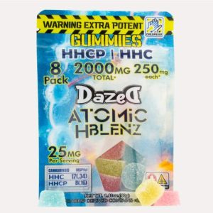 Купить жевательные конфеты Dazed Atomic H Blenz 250 мг, 8 шт., онлайн.