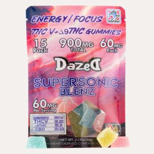 Купить жевательные конфеты Dazed Supersonic Blenz 60 мг, 15 шт., онлайн.