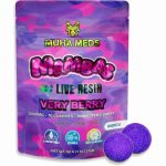 Купить онлайн жевательные конфеты Muha Meds Mambas Live Resin 10 шт. 3 г