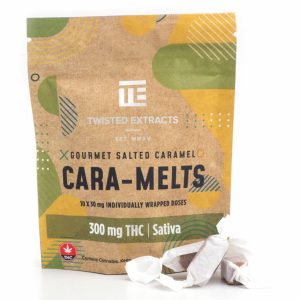 Купить онлайн Twisted Extracts Salted Cara-Melts Sativa (300 мг ТГК)