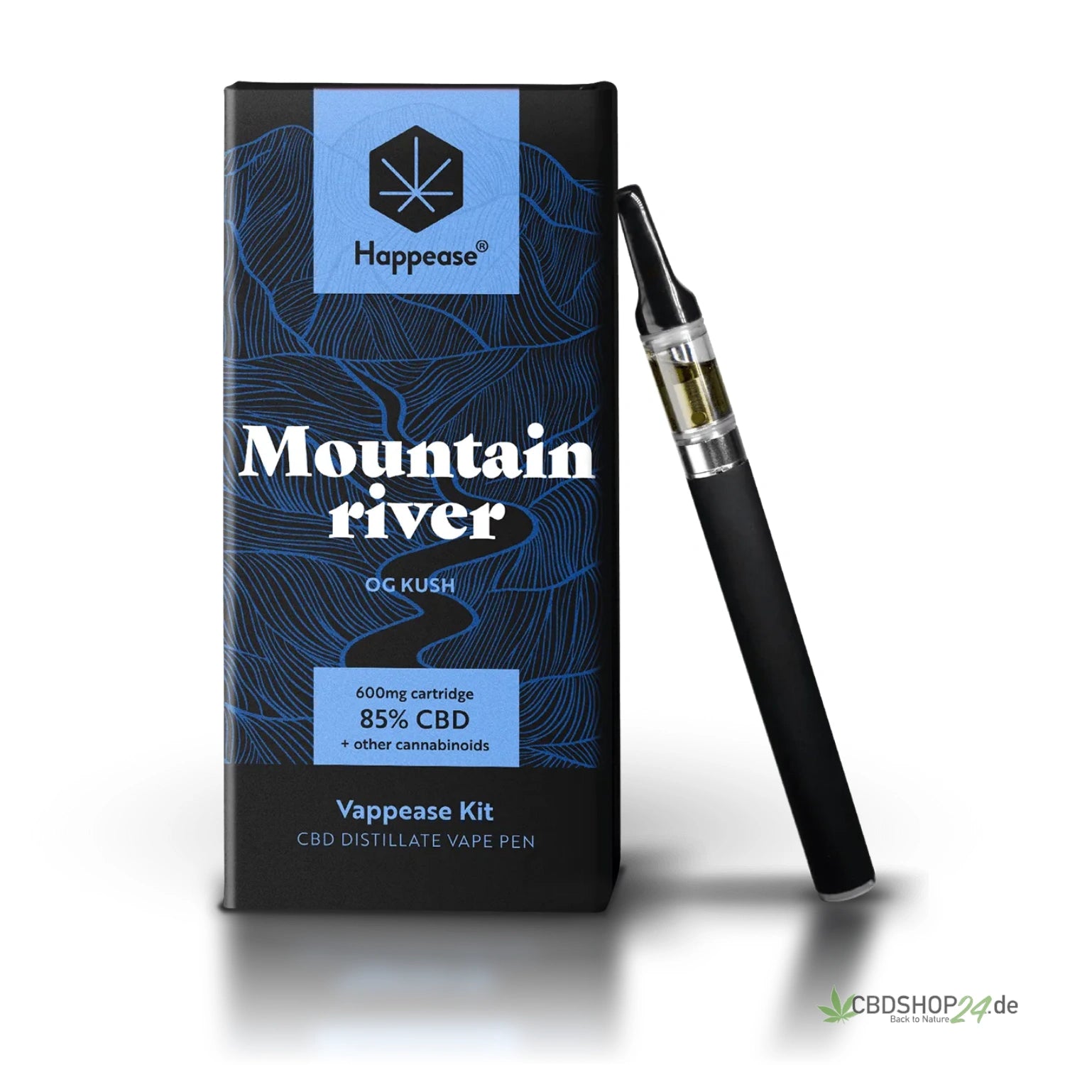 Купить вейп Happease® CBD 85% – Mountain River онлайн