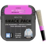 Купите Sie Boutiqueq Snack Pack Diamond Infused Minis Pre-Rolls 2,5 г онлайн