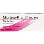 Купить таблетки Migraine-Kranit 500 мг, 20 таблеток, онлайн.