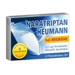 Naratriptan Heumann Filmtabletten gegen Migräne, 2 Stück, онлайн-запись