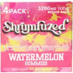 Купите набор из 4 жевательных конфет Shrumfuzed Nootropic Mushroom Gummies со вкусом арбуза – в наличии онлайн.